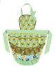 Blue Hostess Full Apron