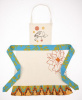 Cream Bird Full Apron