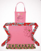 Pink Bird Full Apron