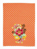 Tangerine Bouquet Tea Towel