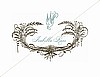 Custom Bird Scroll Frame - Quantity of 40