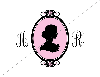 Monogrammed Antique Cameo - Quantity of 150