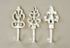 White Cast Iron Hook
