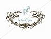 Antique Bird Frame